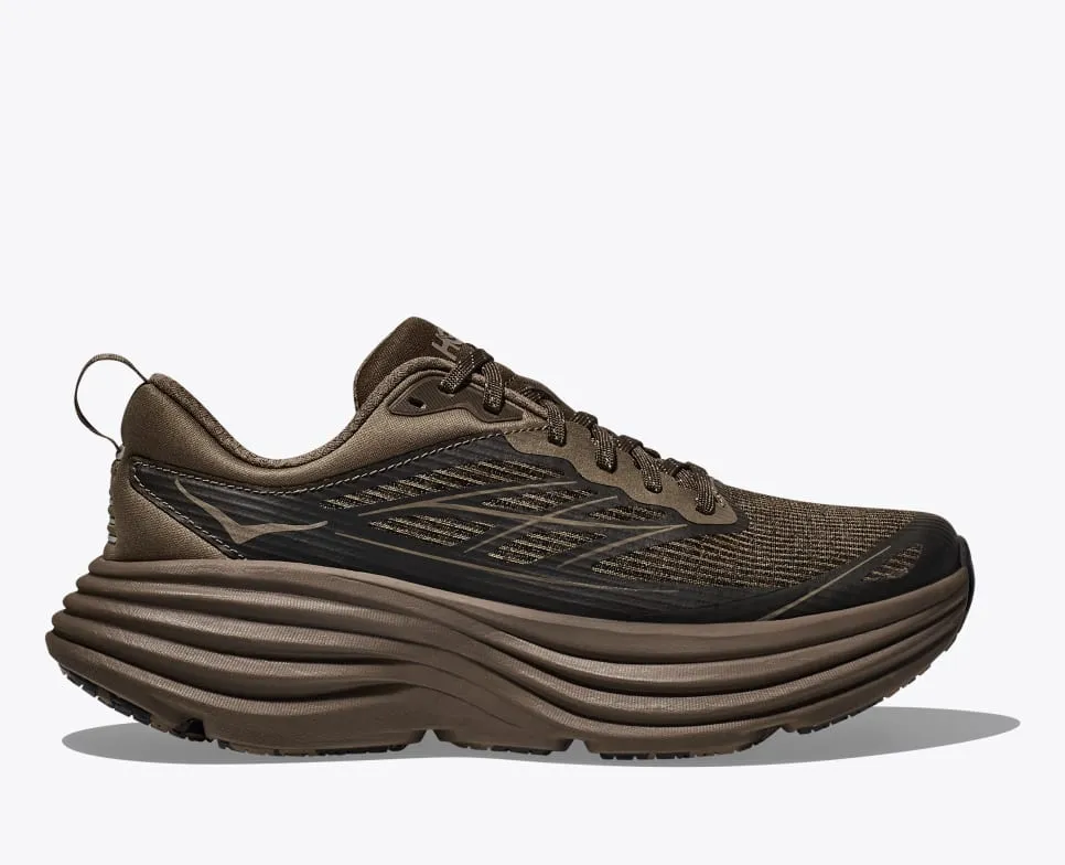 HOKA® Stealth/Tech Bondi 8 Caged-umber / deep umber
