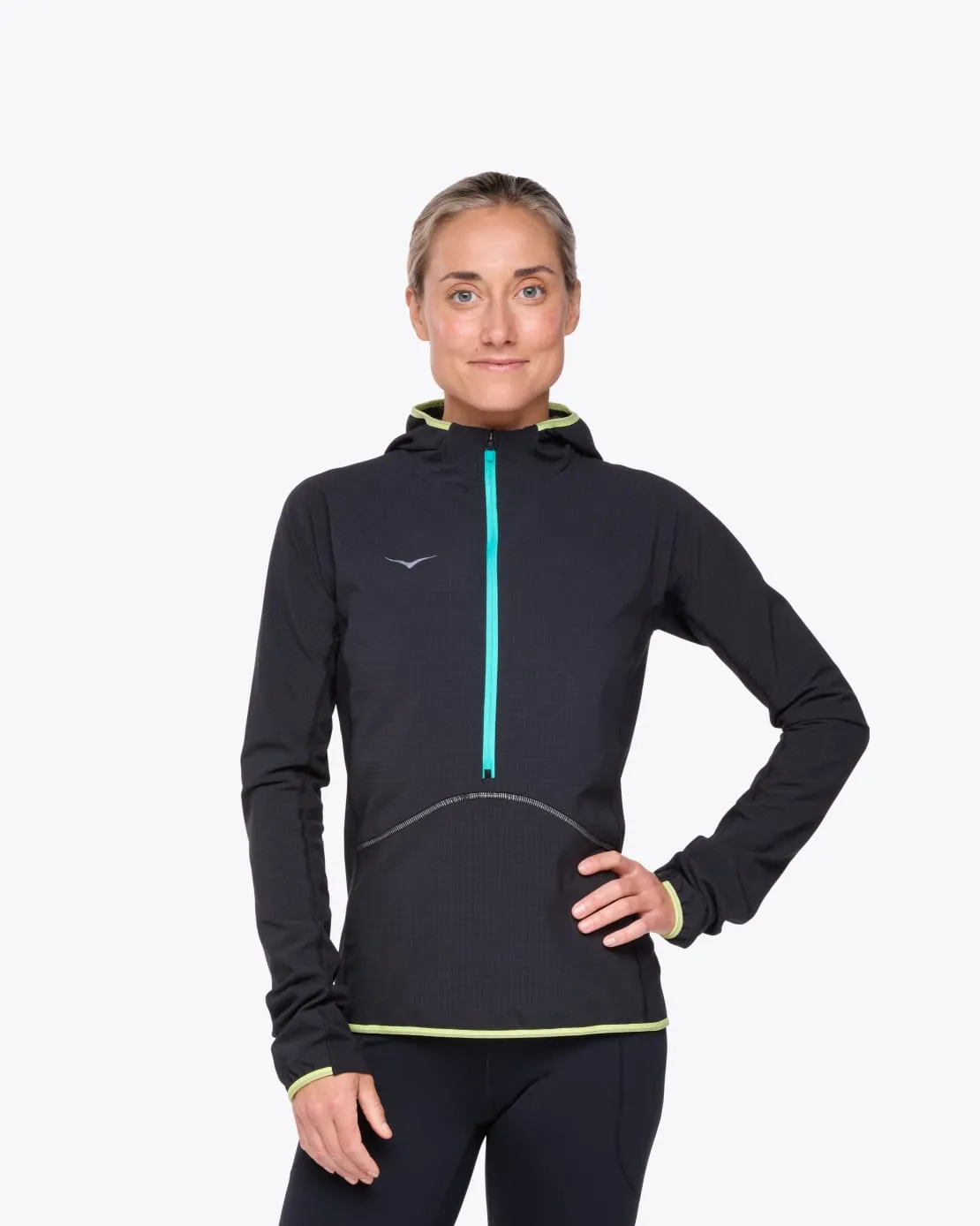 HOKA® Skyglow Half-Zip-black