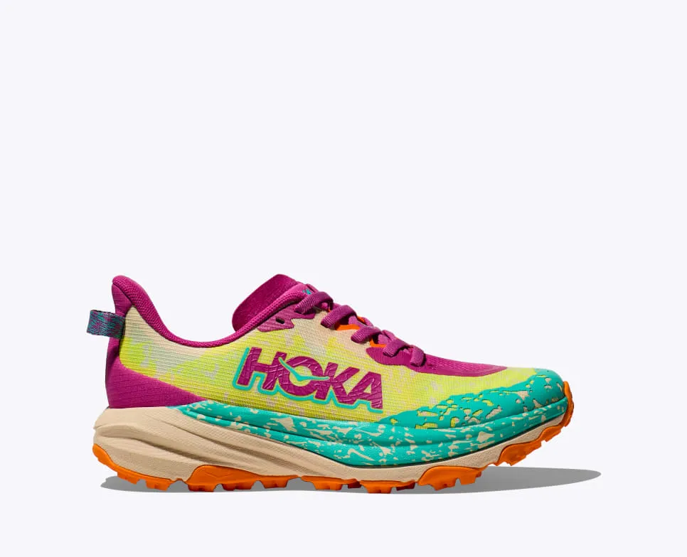 HOKA® Speedgoat 6-fuchsia / electric aqua