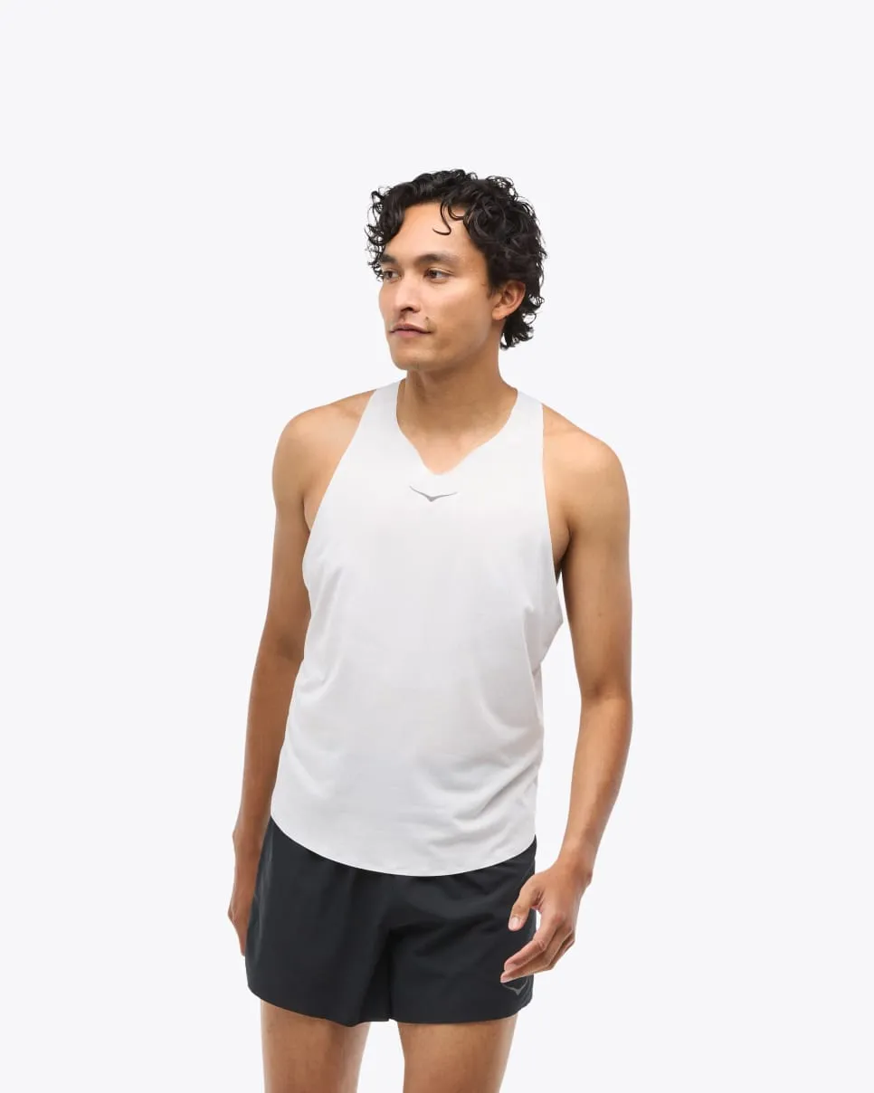 HOKA® Race Day Singlet-white